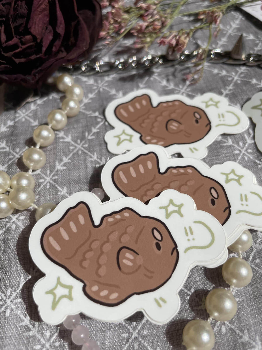 Angry Taiyaki ✦ Vinyl Sticker
