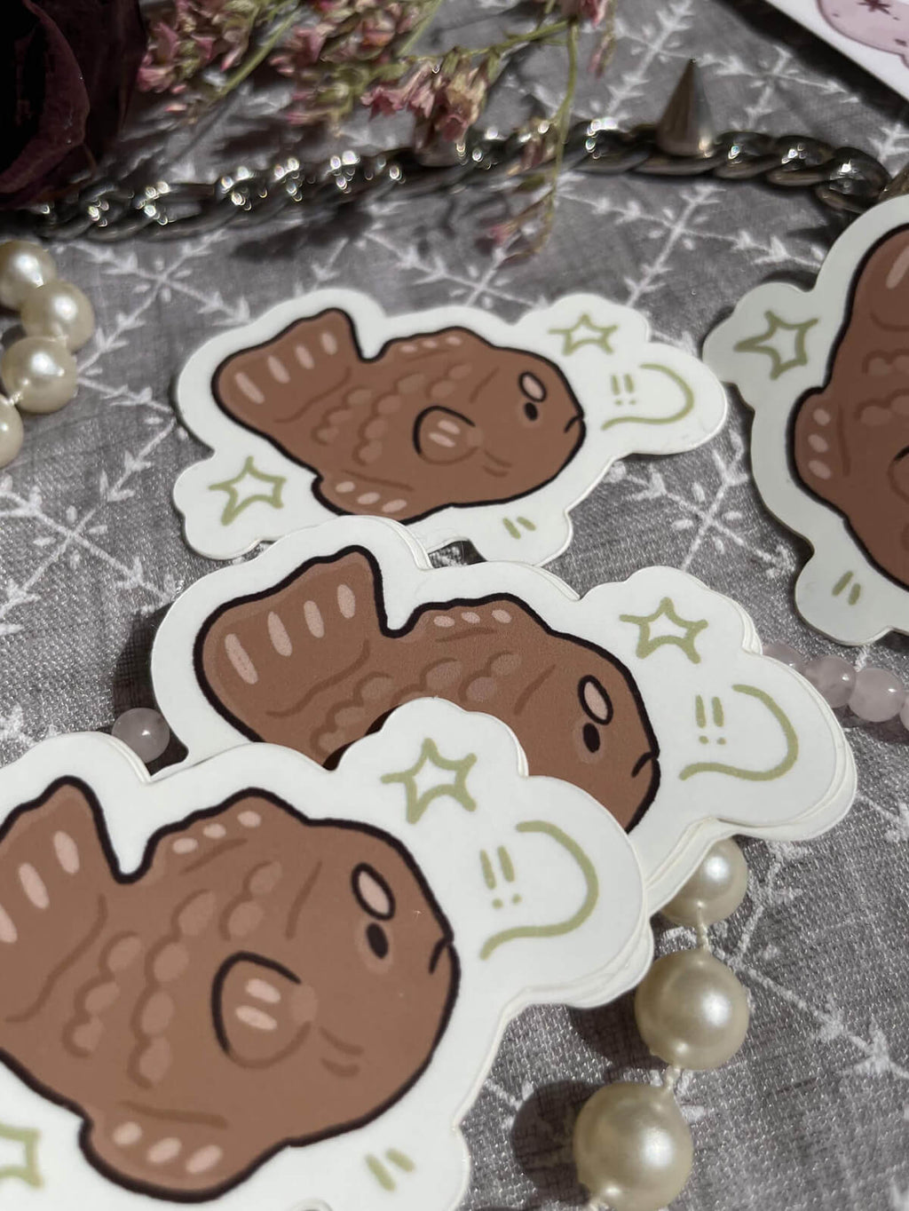 Angry Taiyaki ✦ Vinyl Sticker