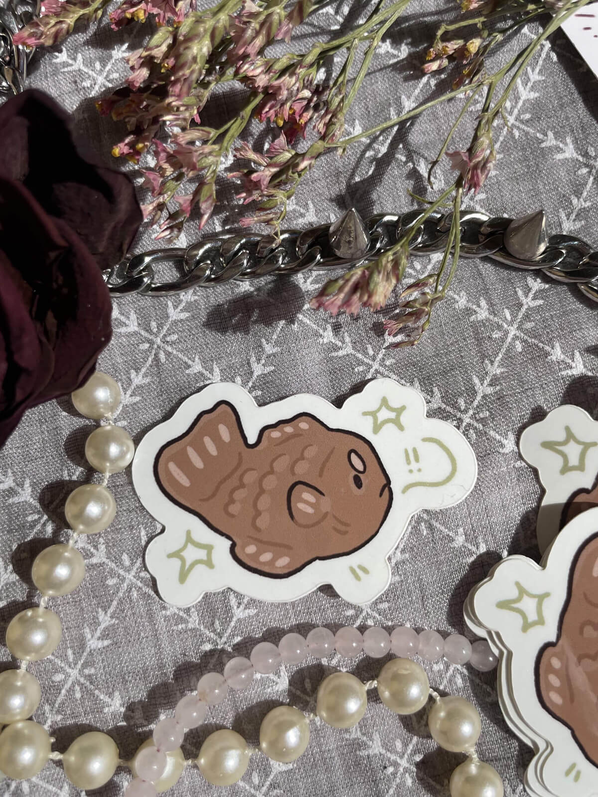 Angry Taiyaki ✦ Vinyl Sticker