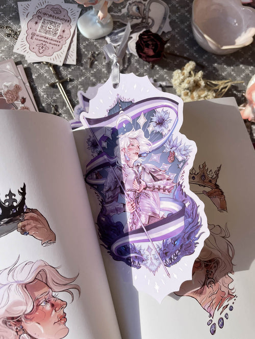 Asexual Knight Nyx ✦ Bookmark