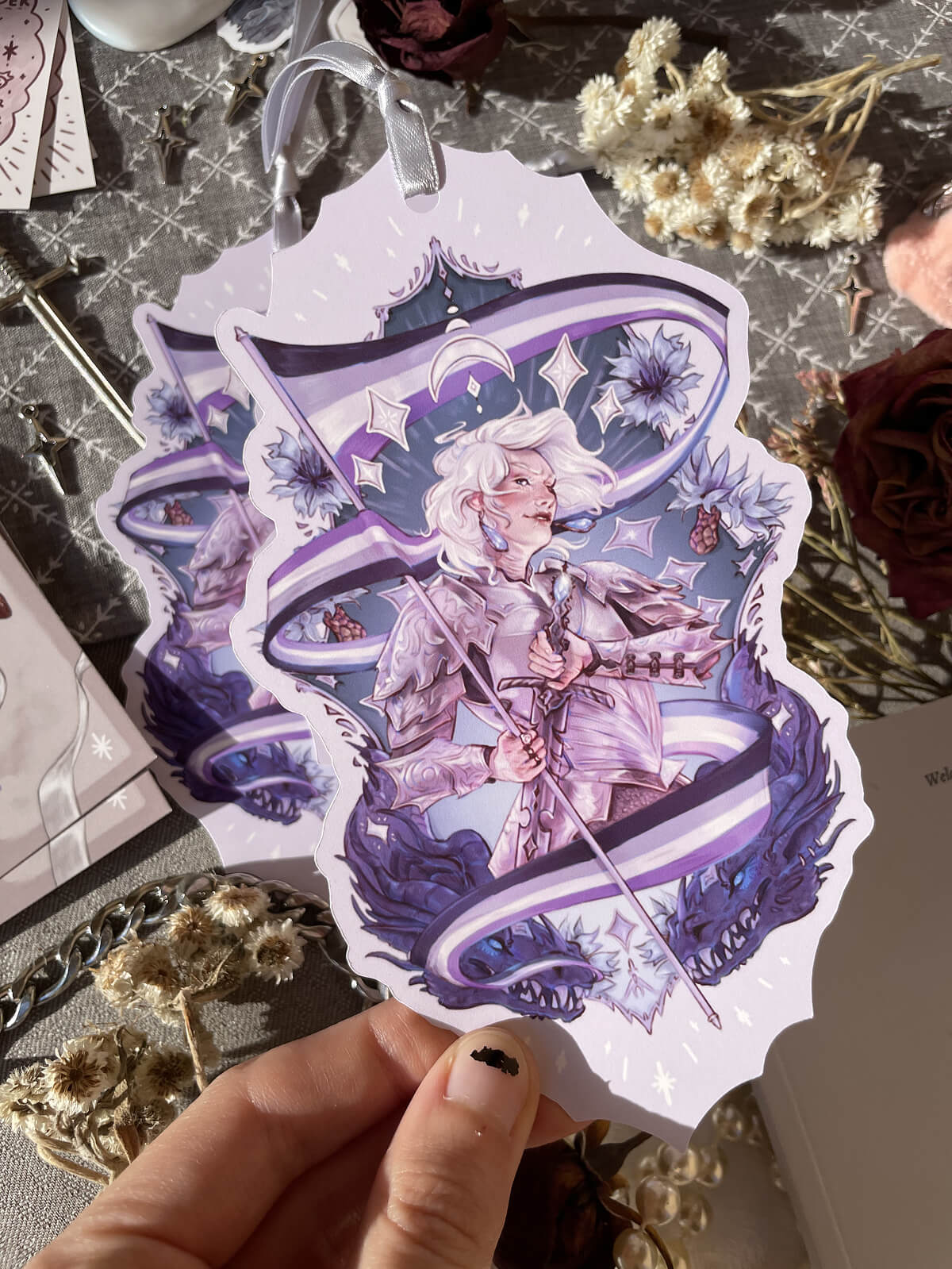 Asexual Knight Nyx ✦ Bookmark