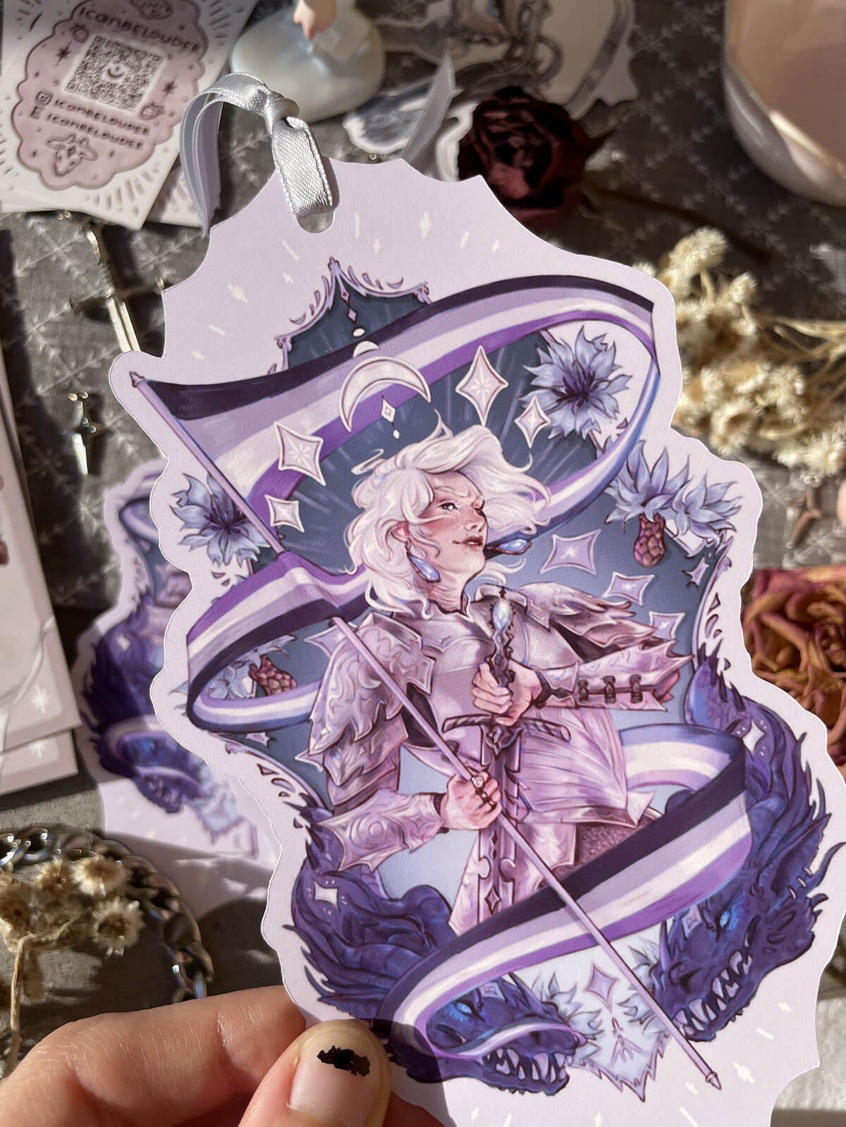 Asexual Knight Nyx ✦ Bookmark