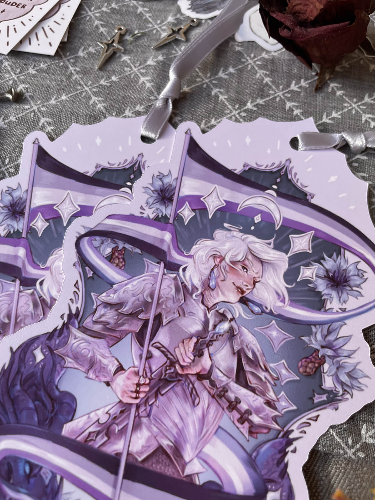 Asexual Knight Nyx ✦ Bookmark