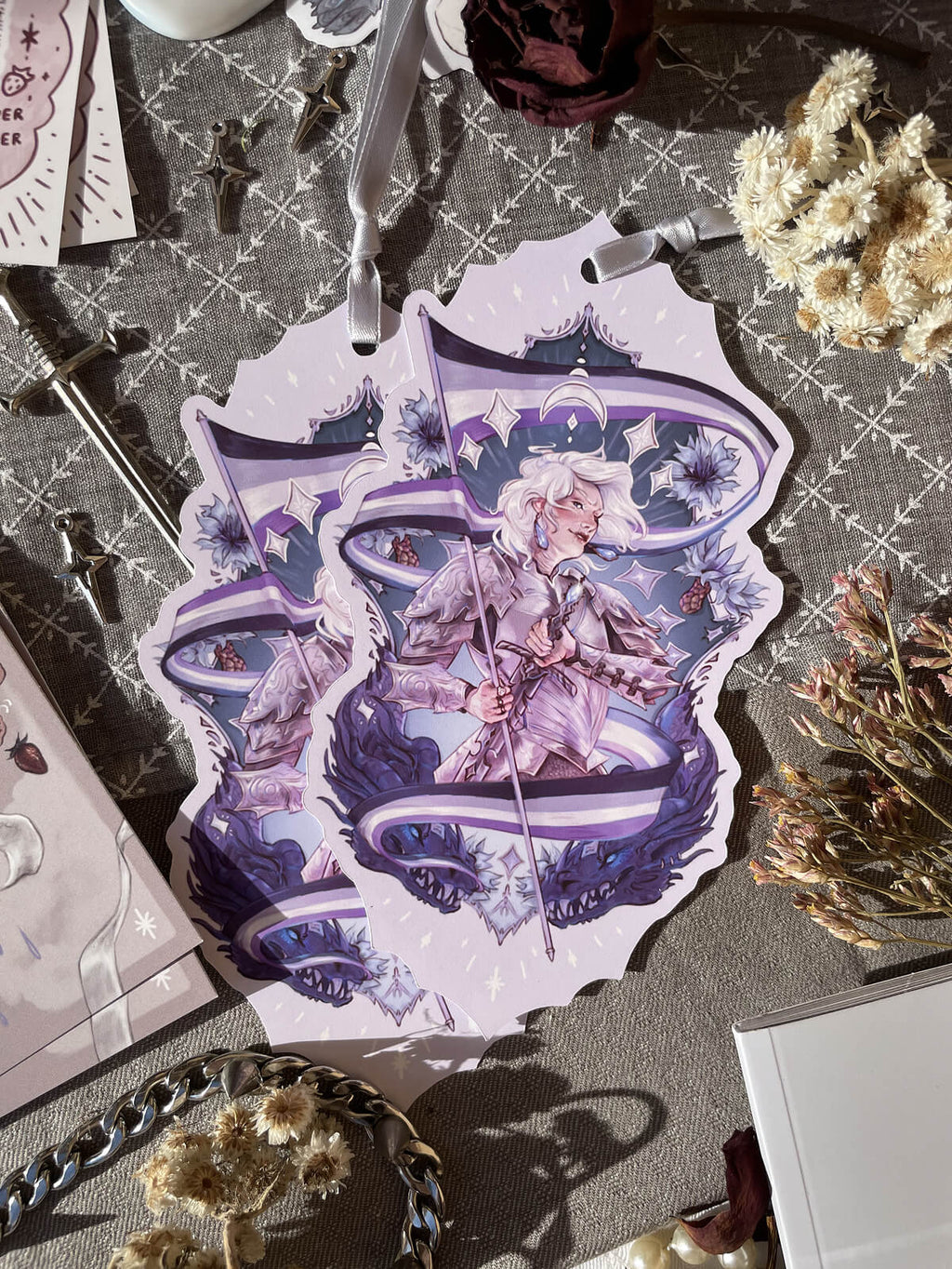 Asexual Knight Nyx ✦ Bookmark
