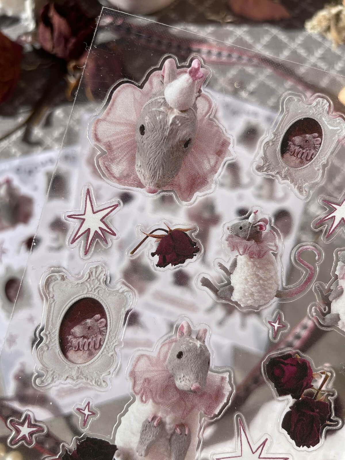 Circus Rat ✦ Transparent Stickersheet