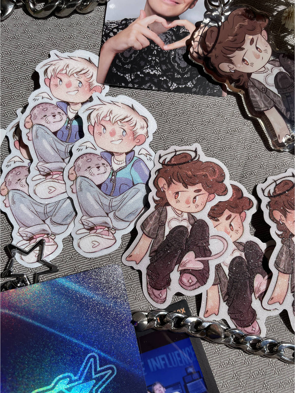 Dan and Phil ✦ Vinyl Sticker Set