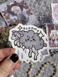 Gloomy ✦ Transparent Vinyl Sticker