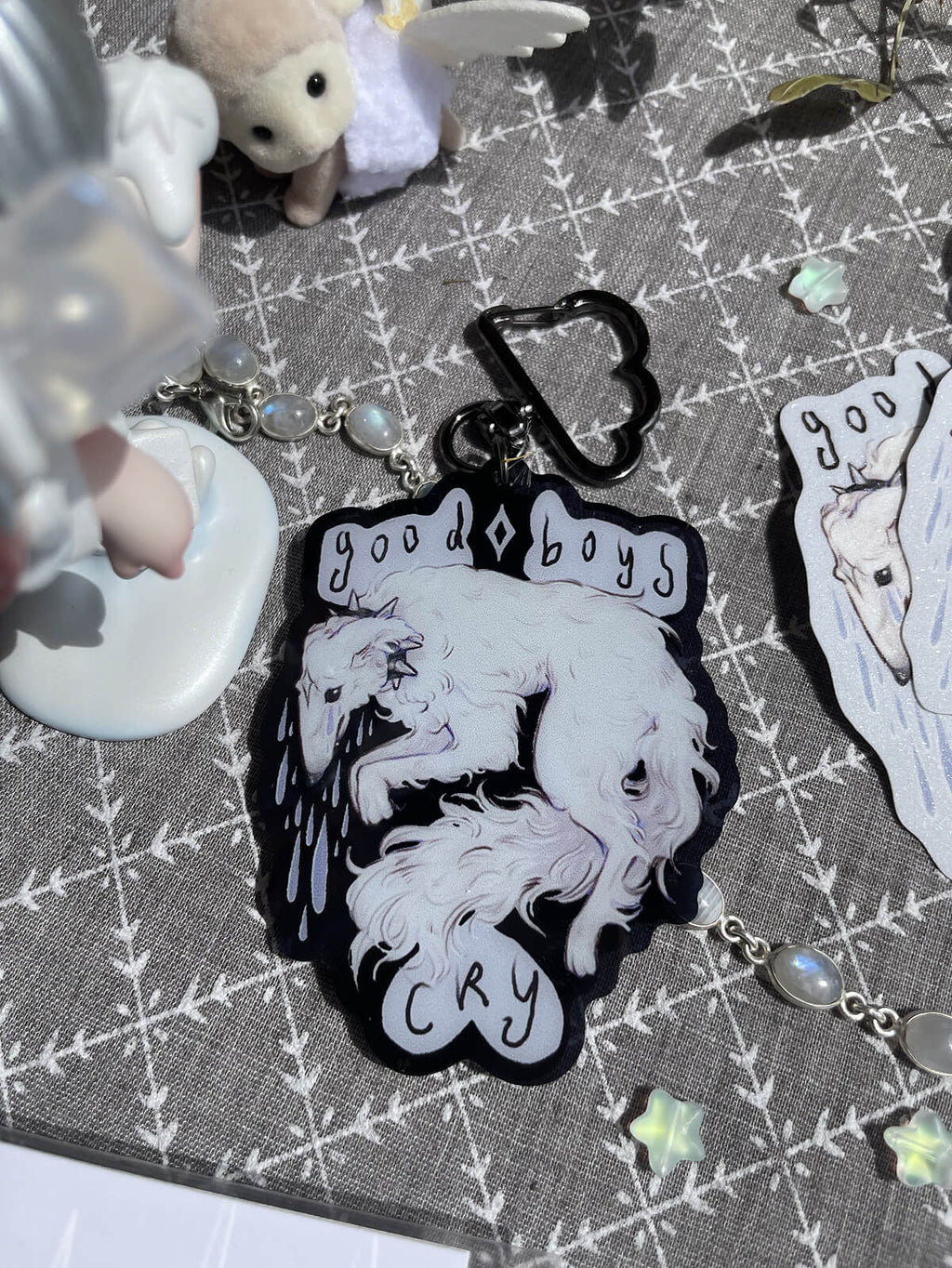 Good Boys Cry ✦ Acrylic Keychain