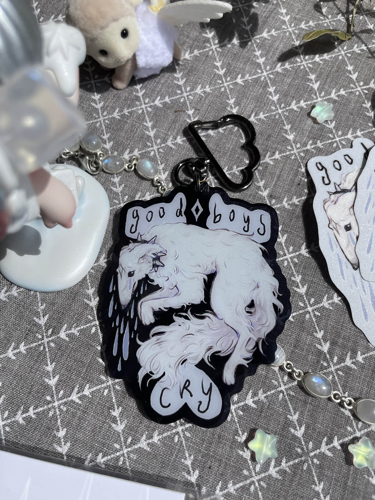 Good Boys Cry ✦ Acrylic Keychain