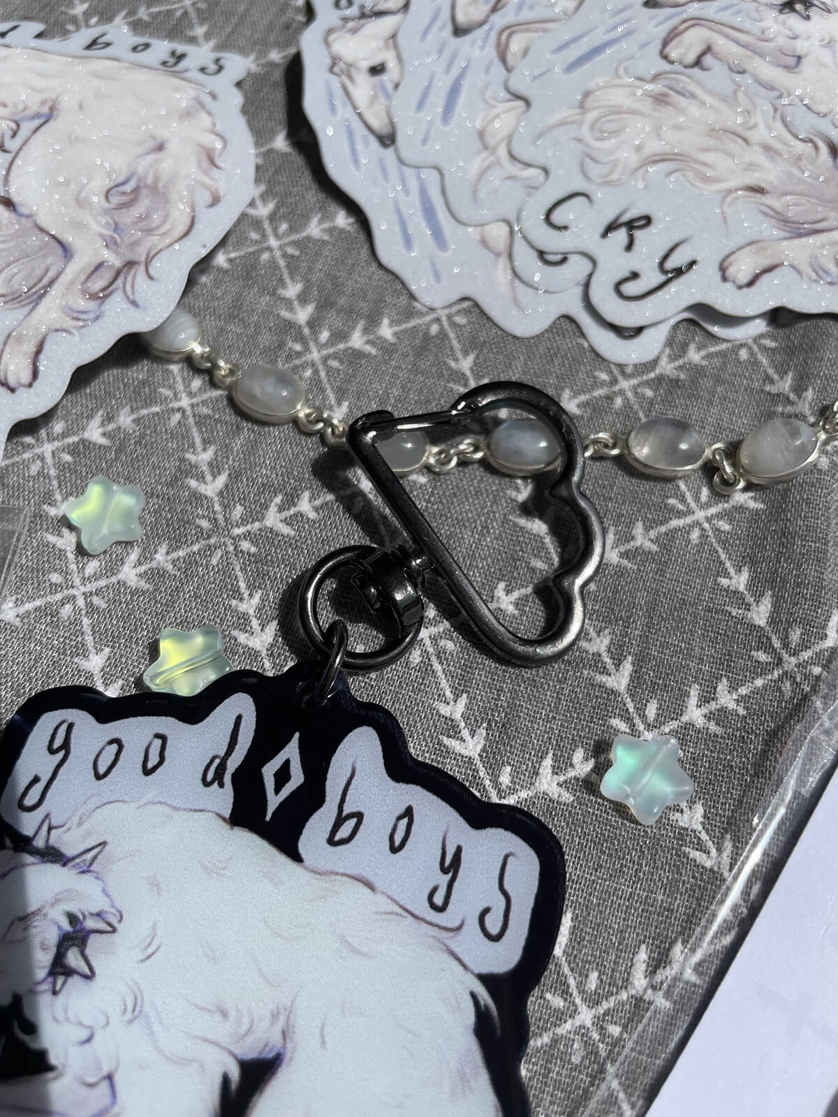 Good Boys Cry ✦ Acrylic Keychain
