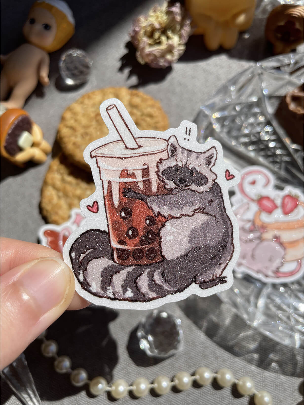 Greedy Critters ✦ Vinyl Stickers