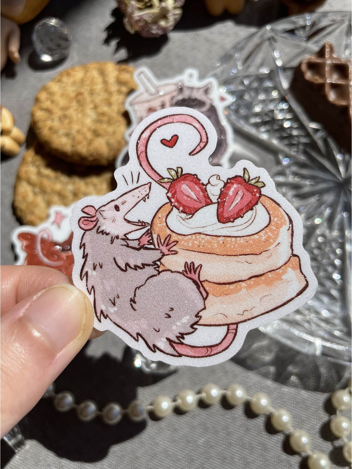 Greedy Critters ✦ Vinyl Stickers