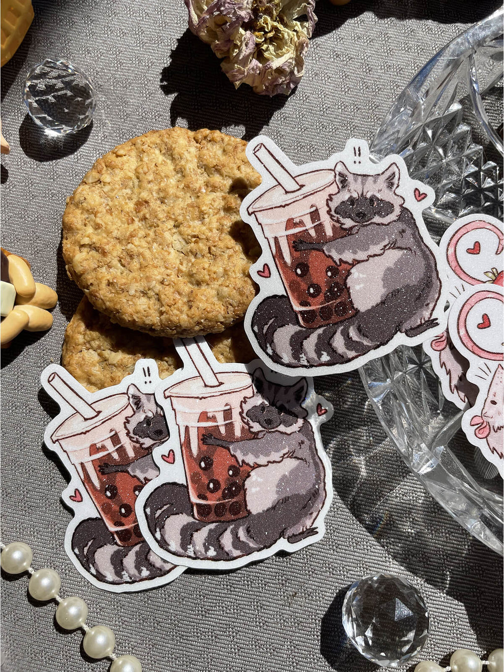 Greedy Critters ✦ Vinyl Stickers