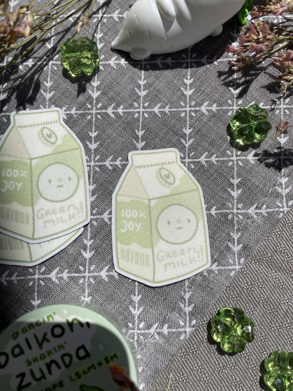 Green Milk ✦ Vinyl Sticker