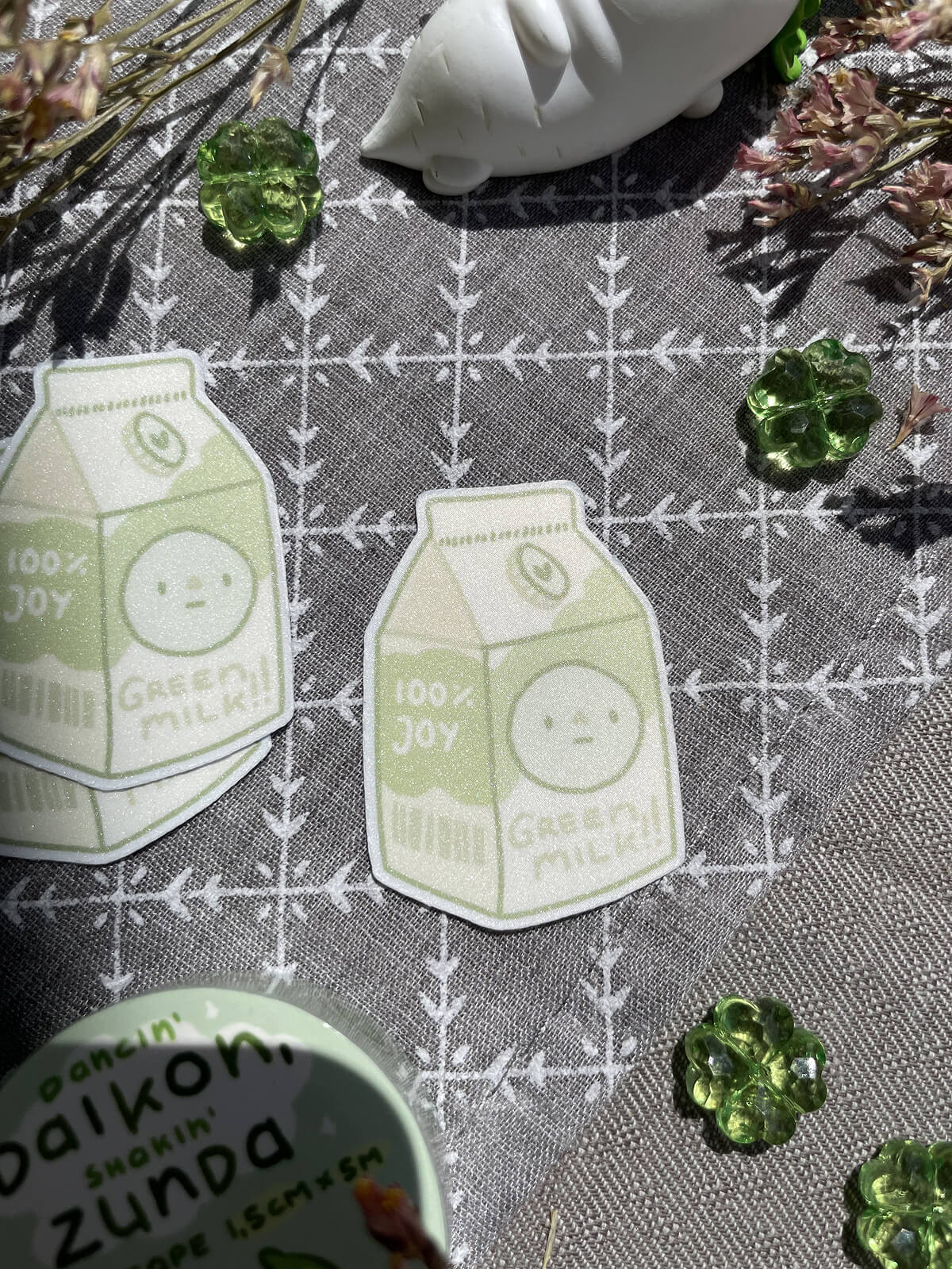 Green Milk ✦ Vinyl Sticker