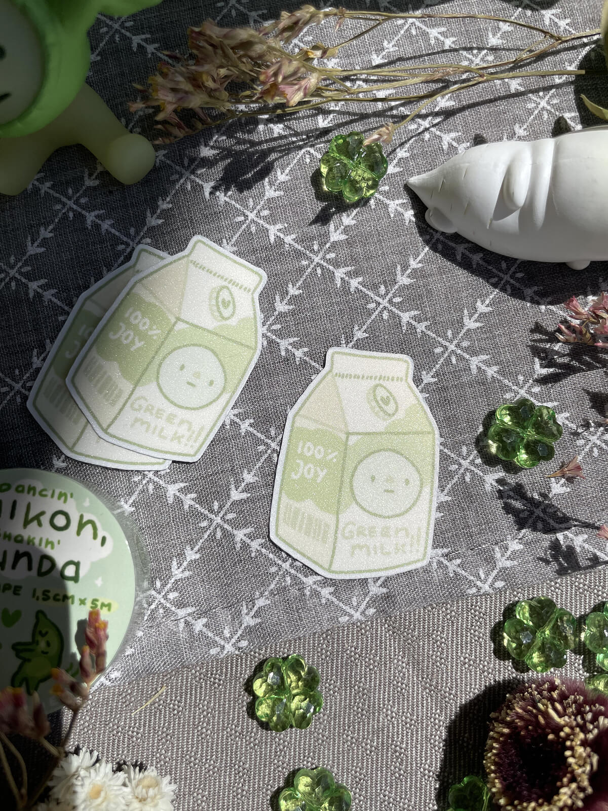 Green Milk ✦ Vinyl Sticker