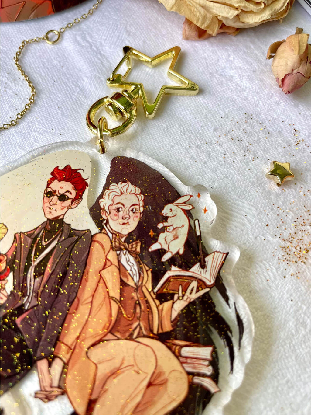 !!PREORDER!! Good Omens ✦ Acrylic Keychain