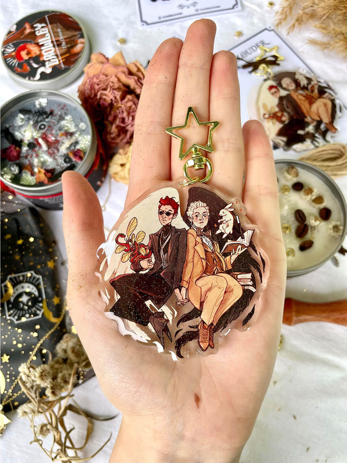!!PREORDER!! Good Omens ✦ Acrylic Keychain