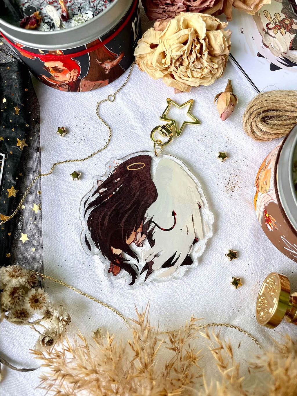 !!PREORDER!! Good Omens ✦ Acrylic Keychain