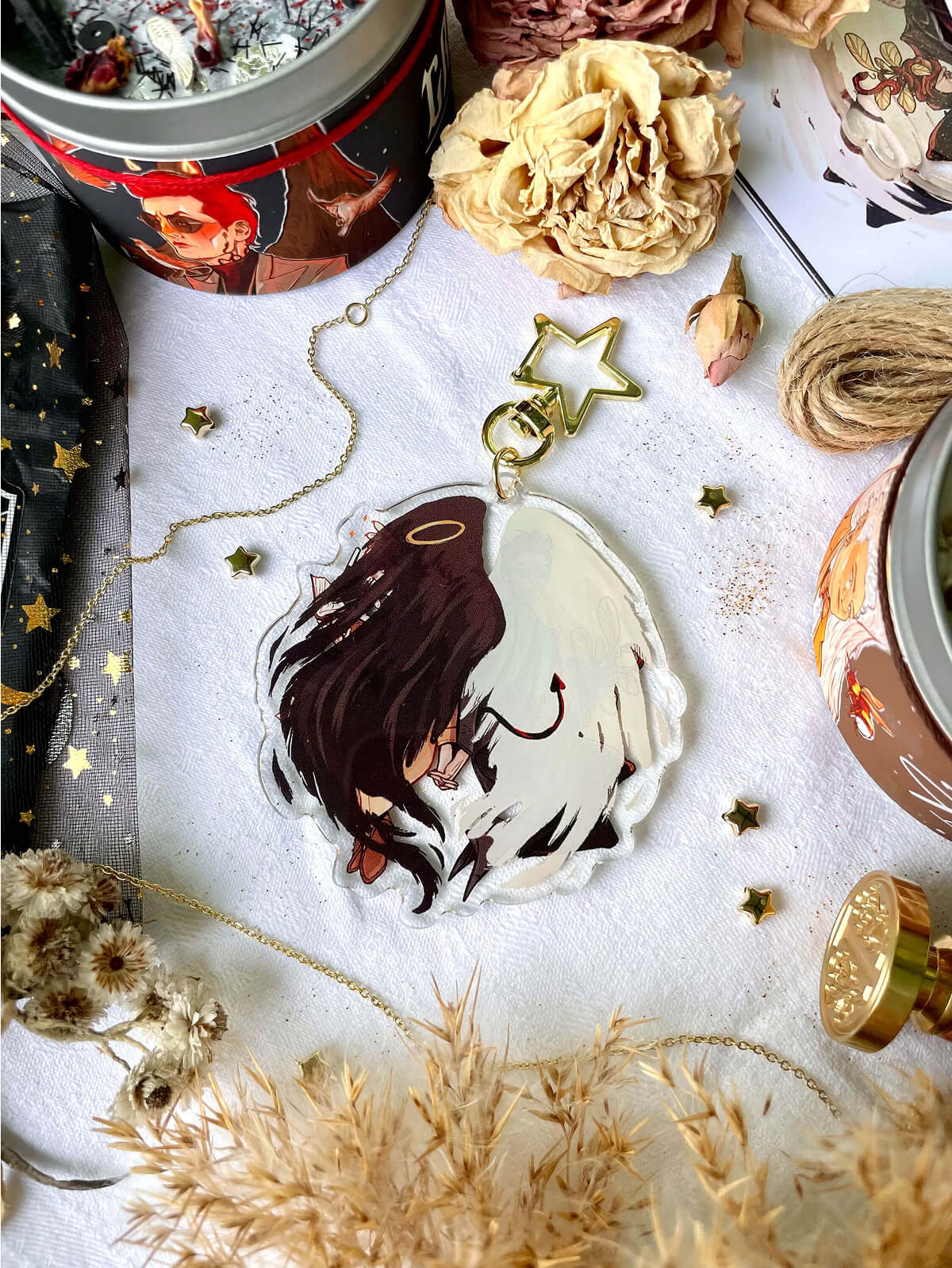 !!PREORDER!! Good Omens ✦ Acrylic Keychain