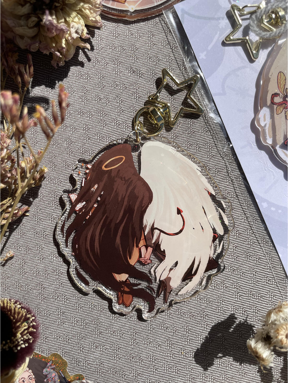 Good Omens ✦ Acrylic Keychain