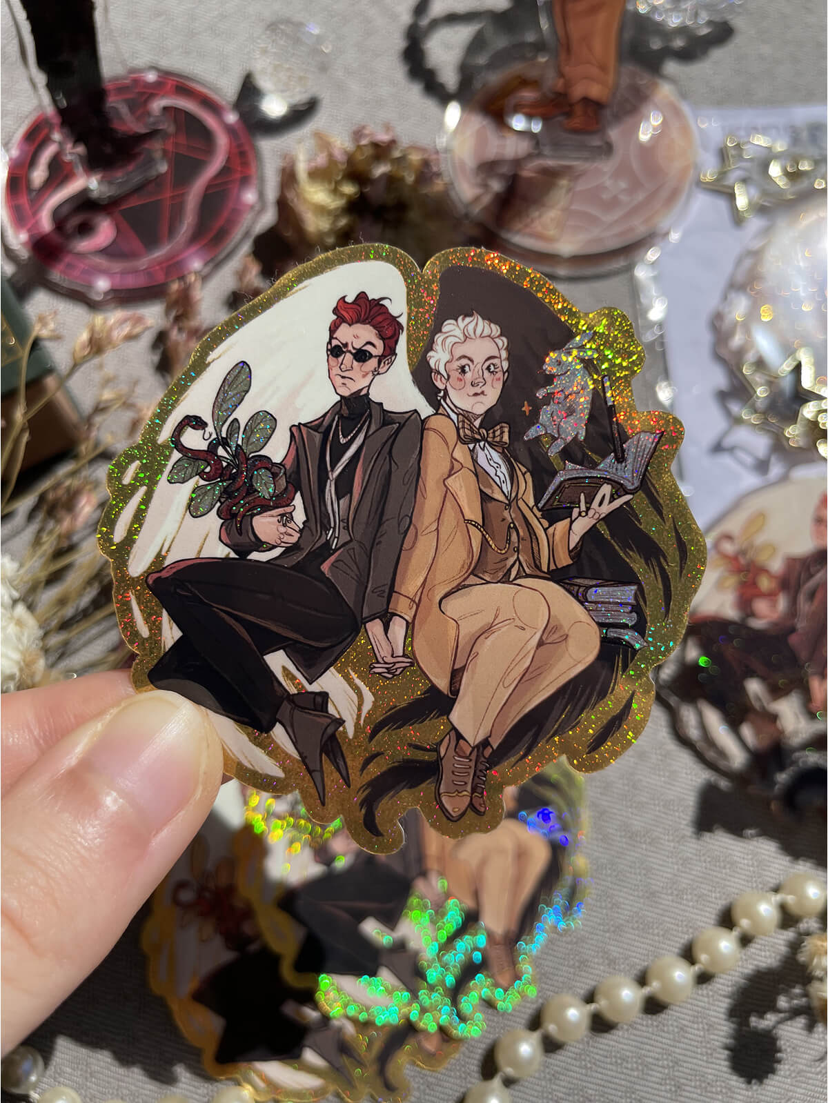 Ineffable Good Omens ✦ Pixie Dust Sticker