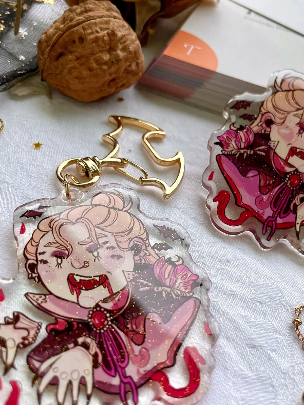 Bloody Vampire ✦ Acrylic Keychains