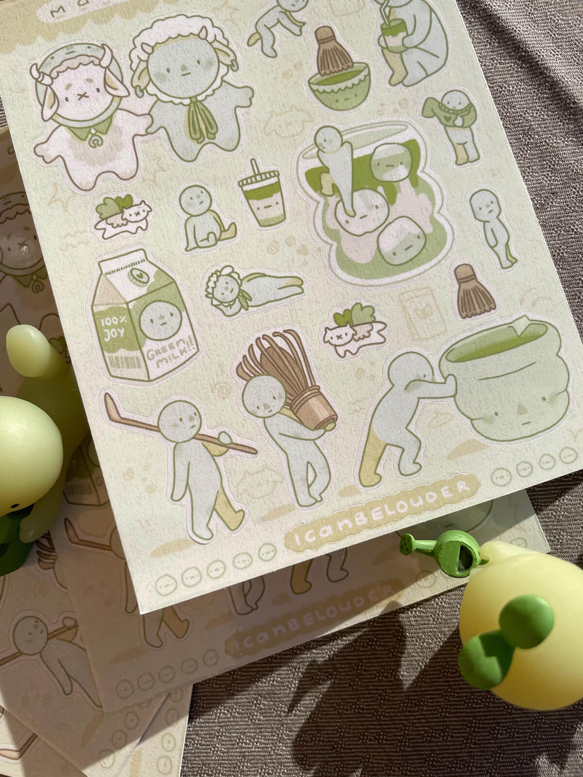 Matcha Meadow ✦ Stickersheet