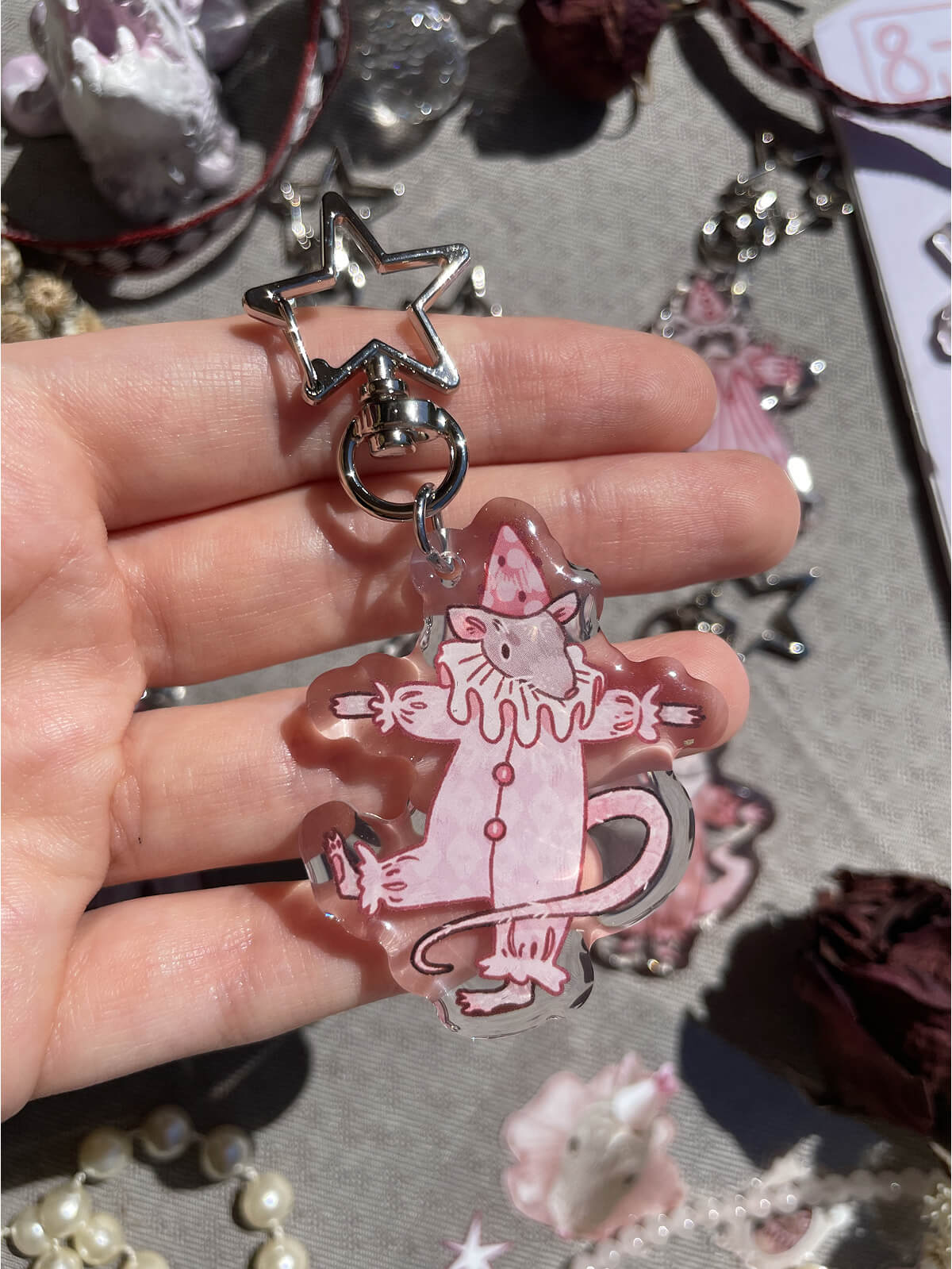 Party Pest ✦ Acrylic Keychains