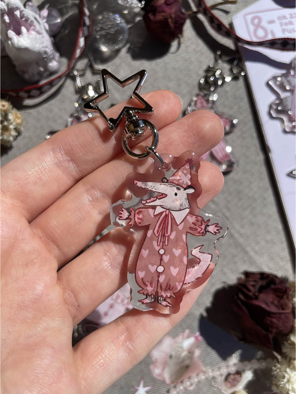 Party Pest ✦ Acrylic Keychains