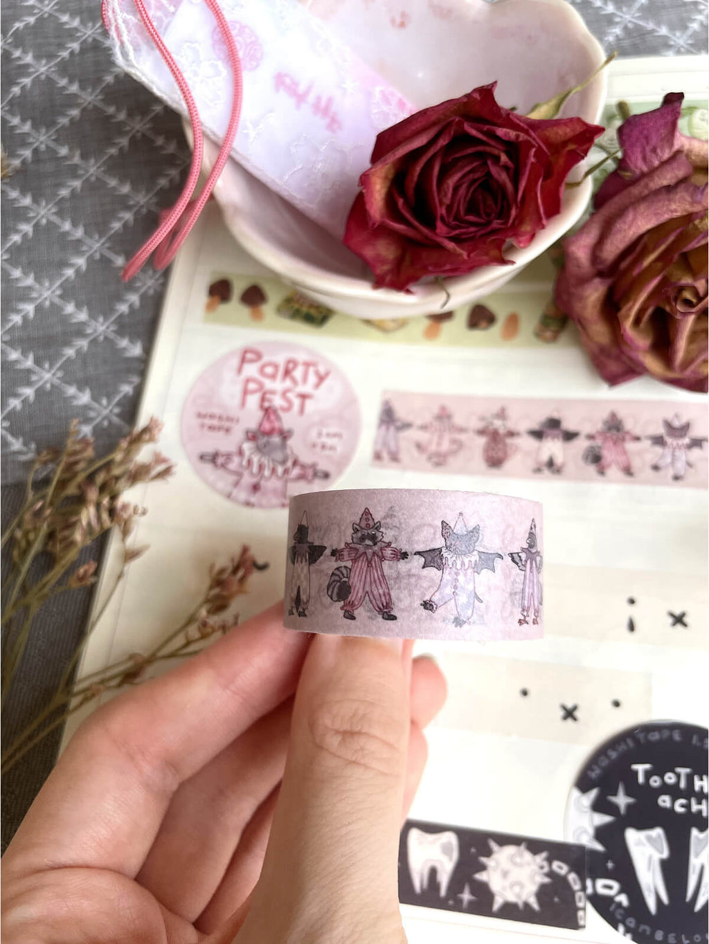 !!PREORDER!! Party Pest ✦ Washi Tape