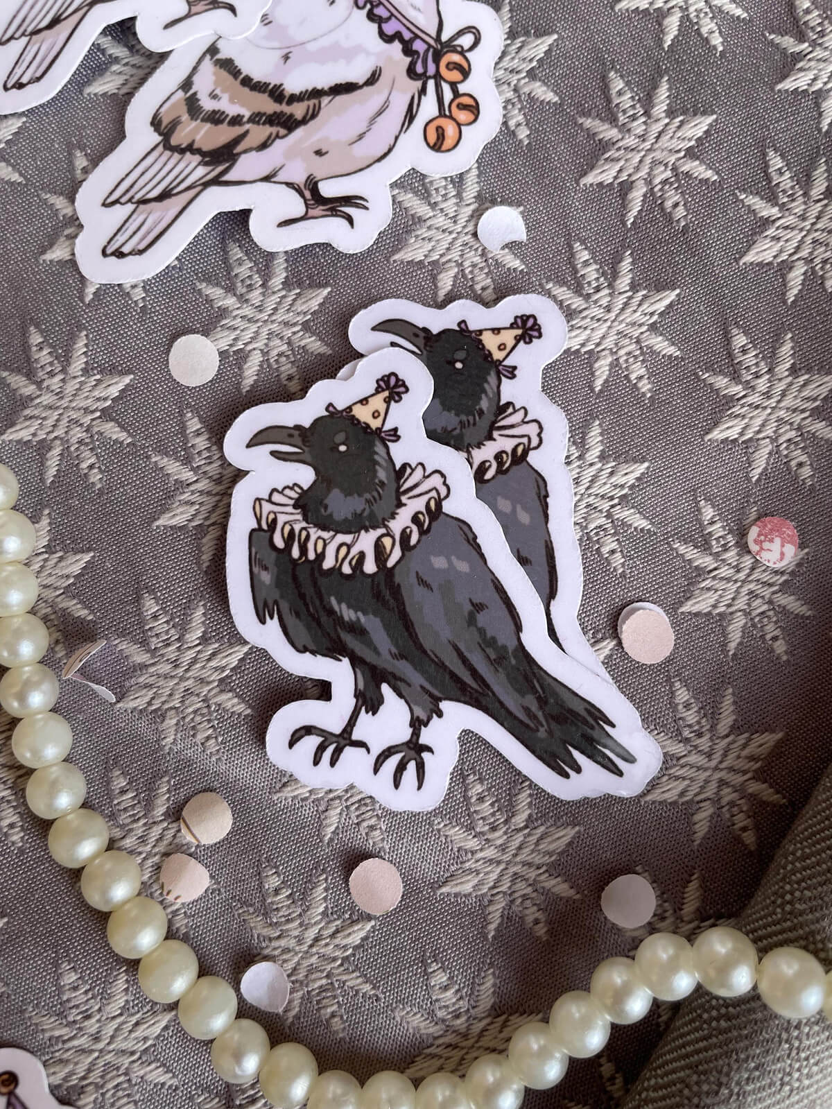 Pigeon Party ✦ Vinyl Sticker Set