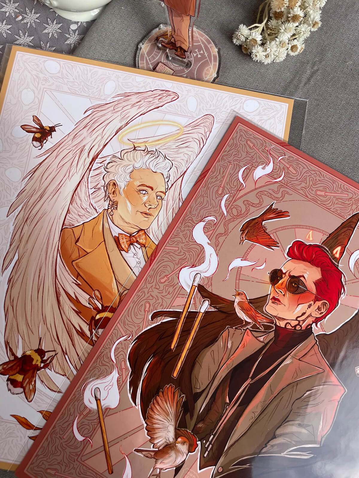 Good Omens ✦ A4 Print Set
