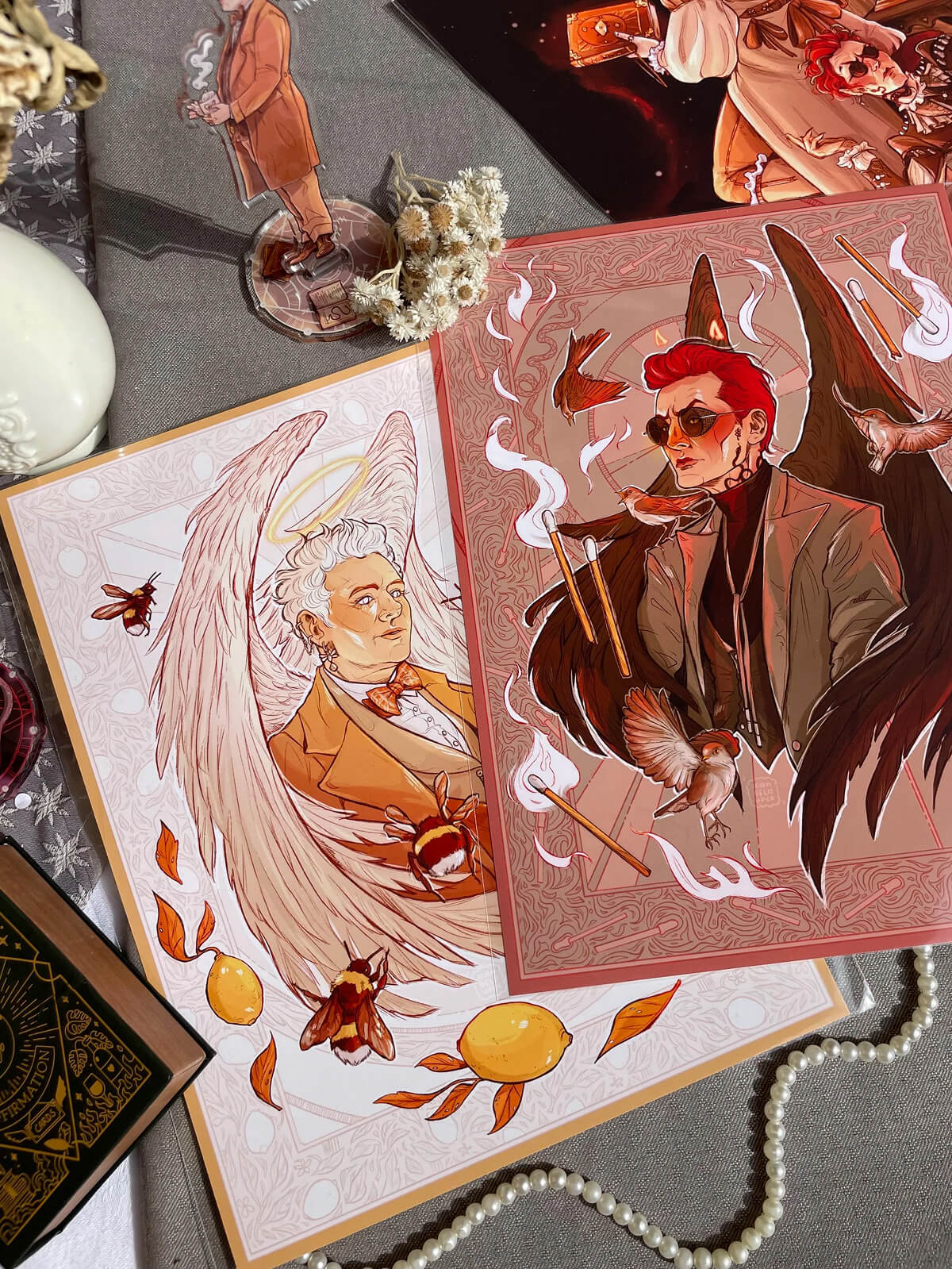 Good Omens ✦ A4 Print Set