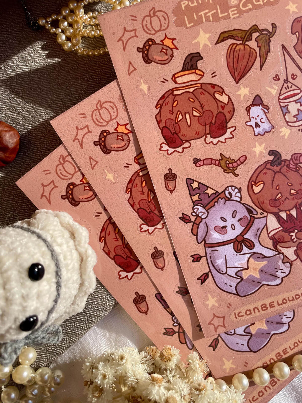 !!PREORDER!! Pumpkin Spice ✦ Stickersheet