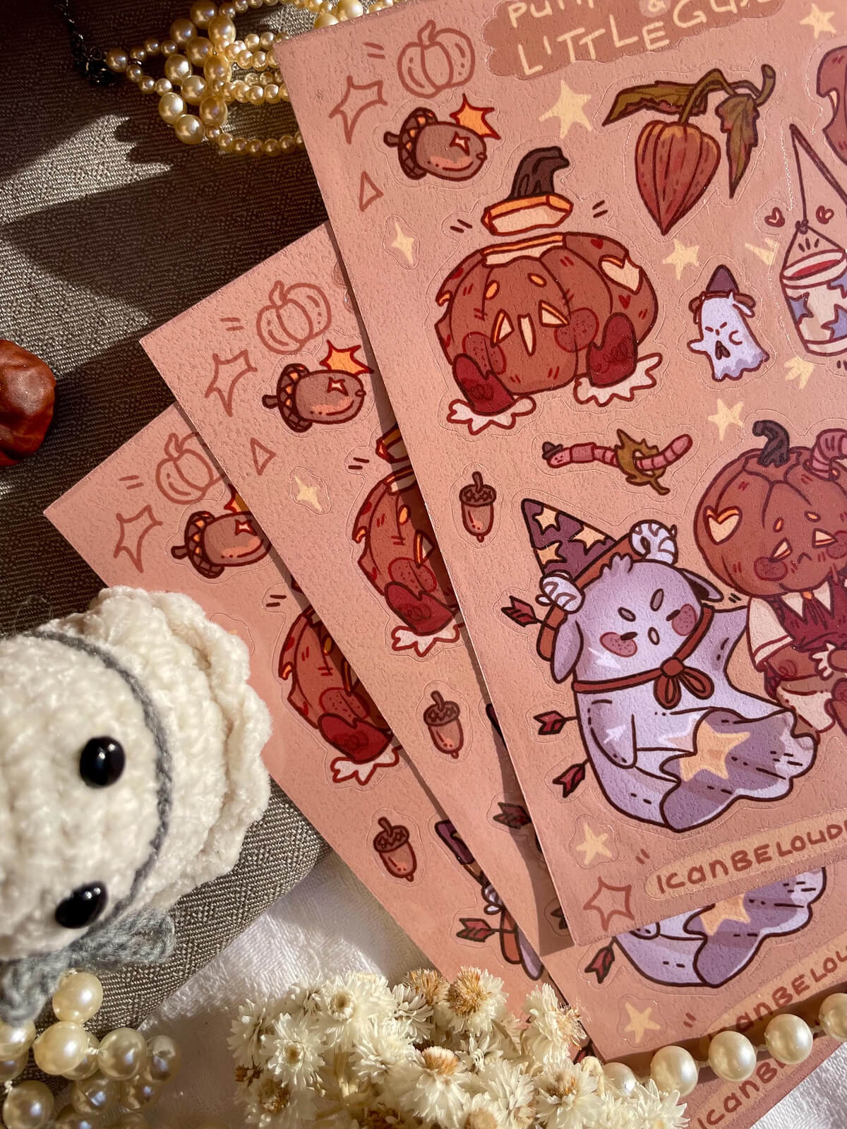 !!PREORDER!! Pumpkin Spice ✦ Stickersheet
