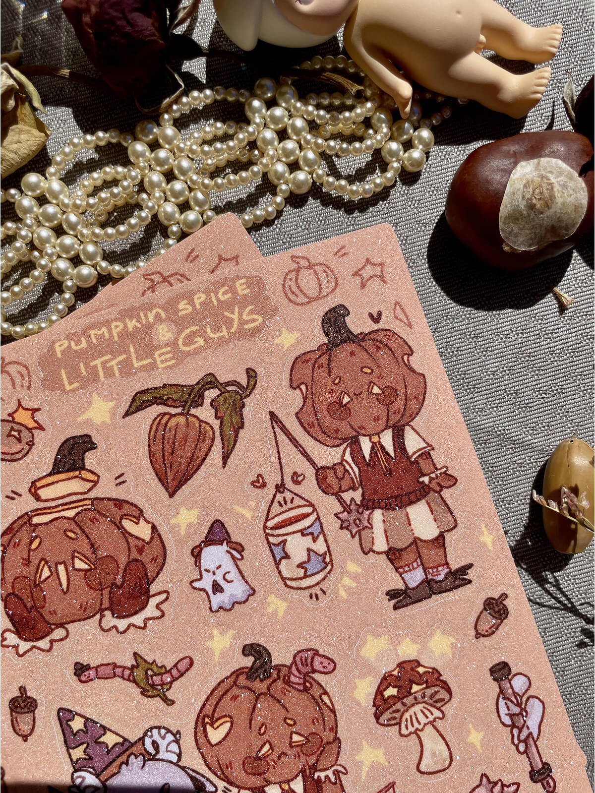 Pumpkin Spice ✦ Stickersheet