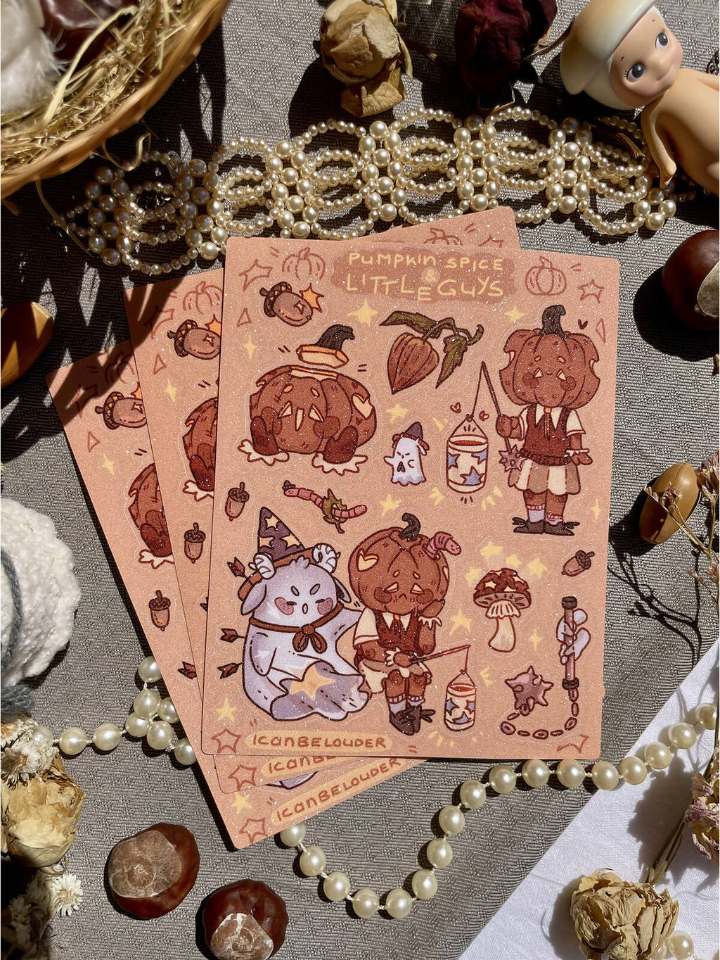 Pumpkin Spice ✦ Stickersheet