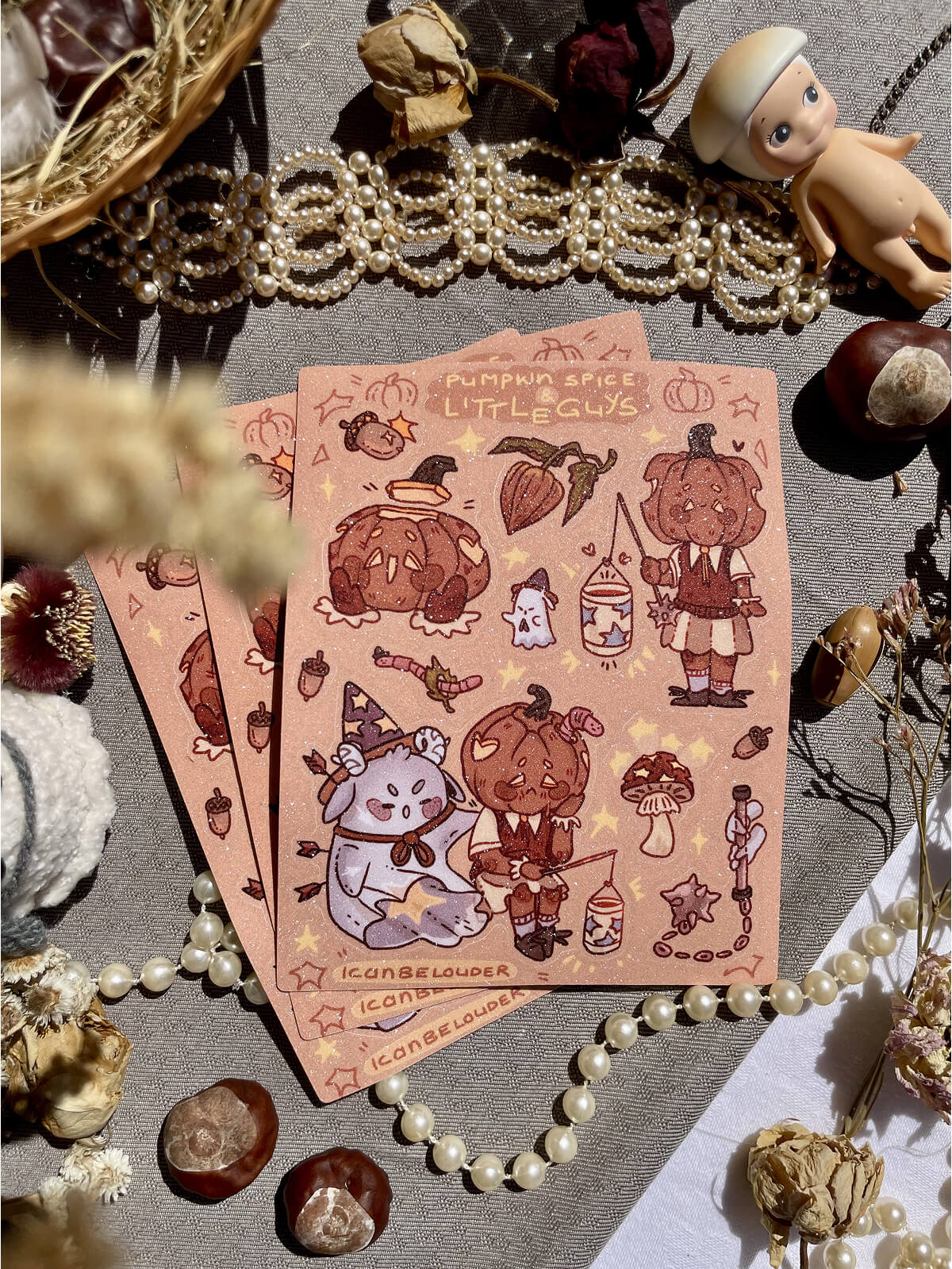 Pumpkin Spice ✦ Stickersheet