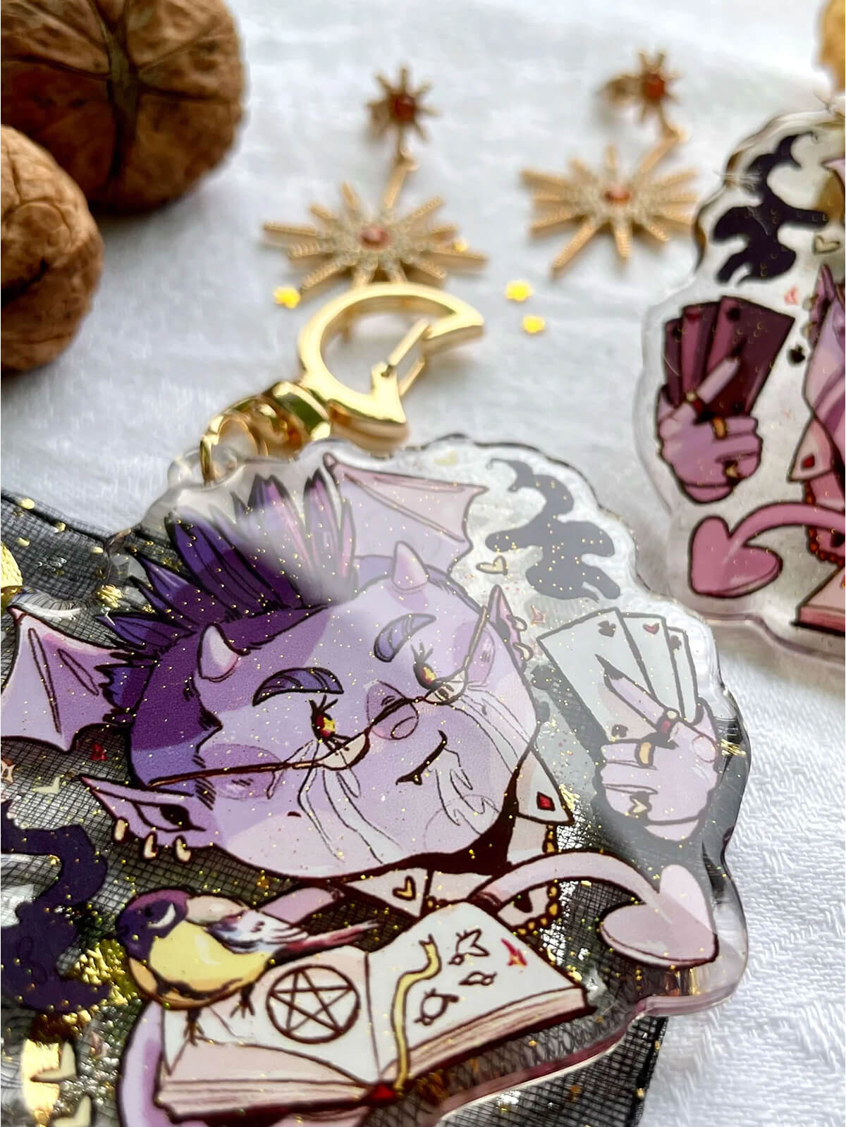 Mystic Demon ✦ Acrylic Keychains