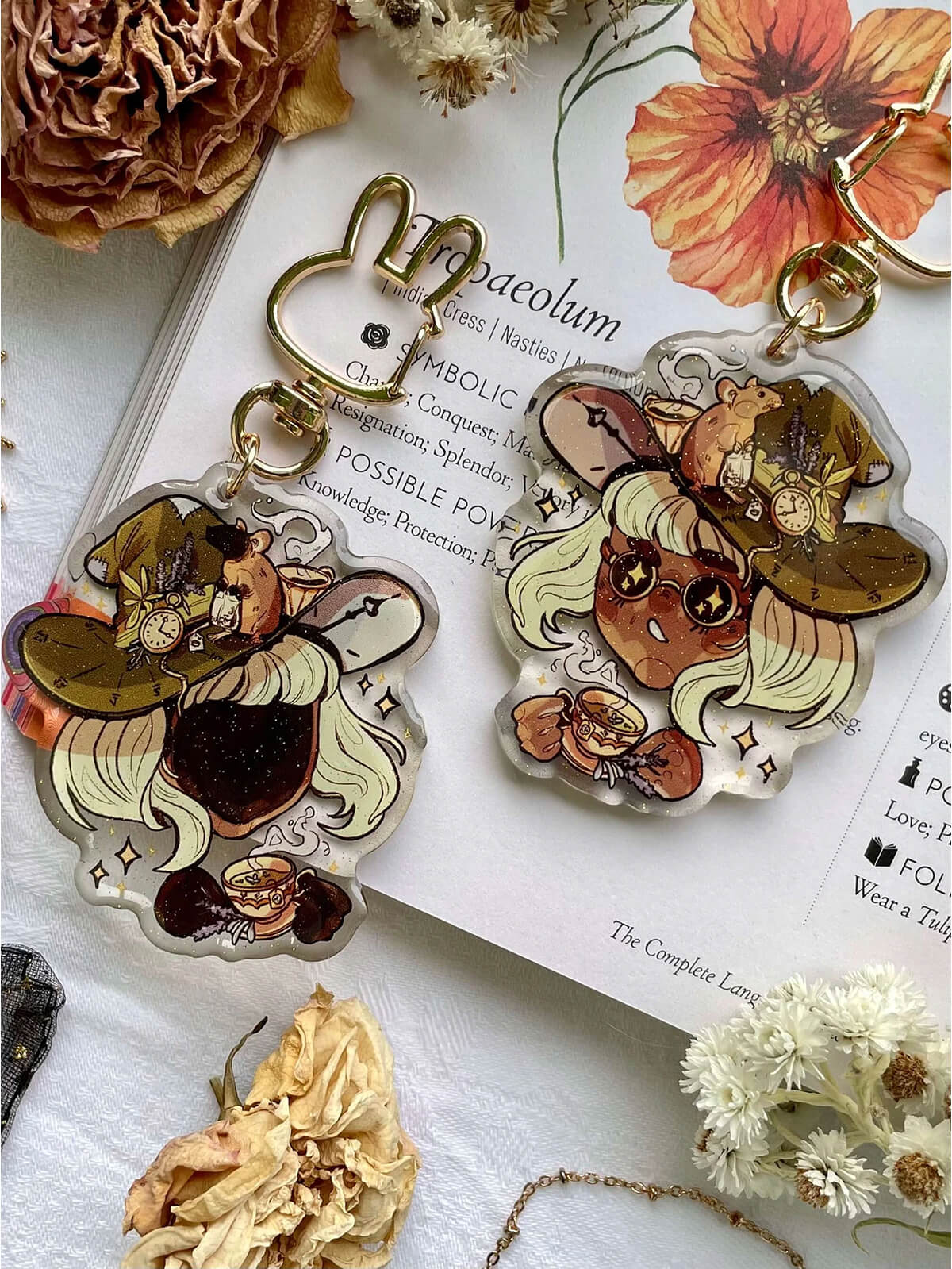 Time Travel Witch ✦ Acrylic Keychains