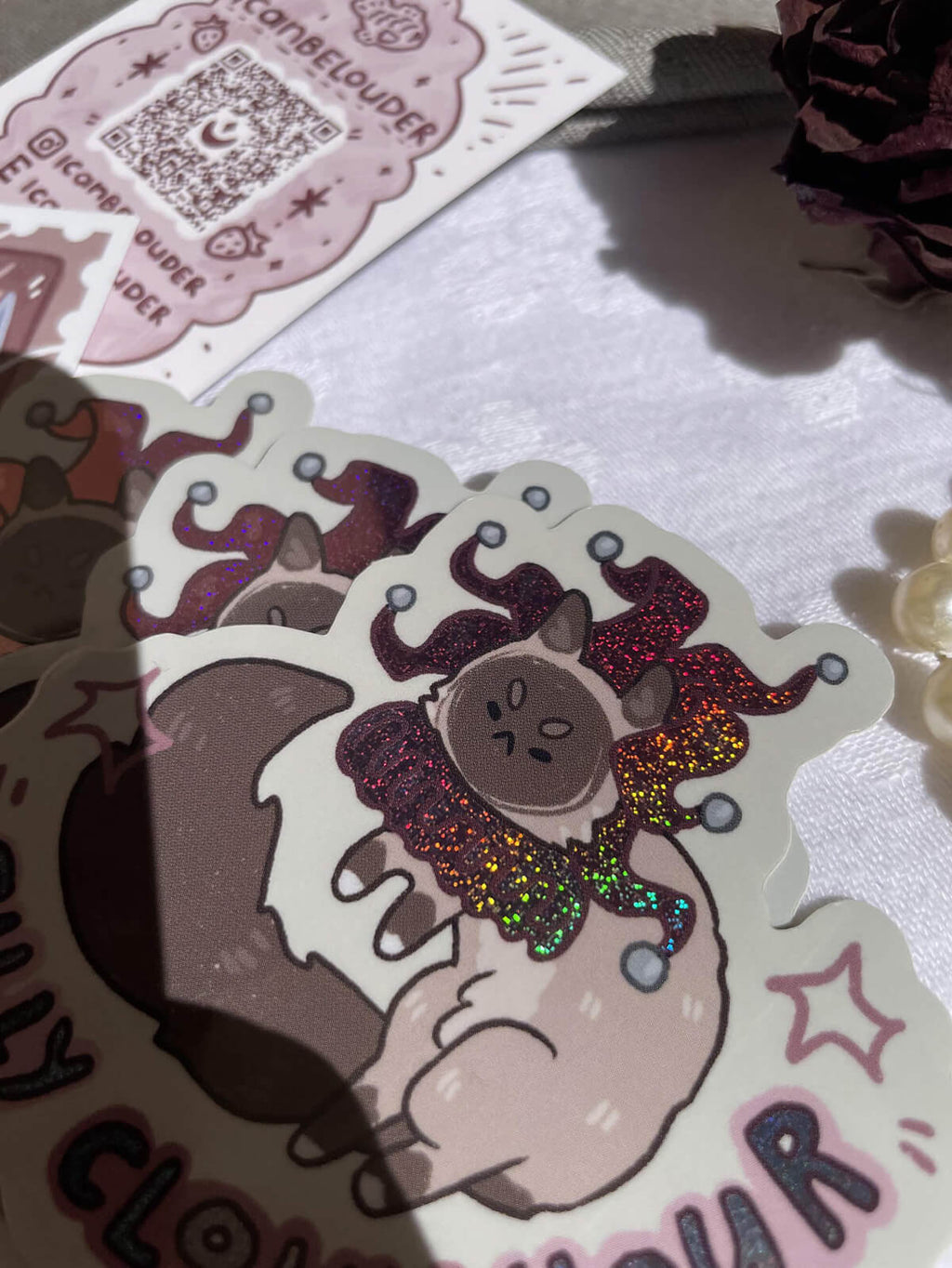 Silly Clown Hour ✦ Pixie Dust Sticker