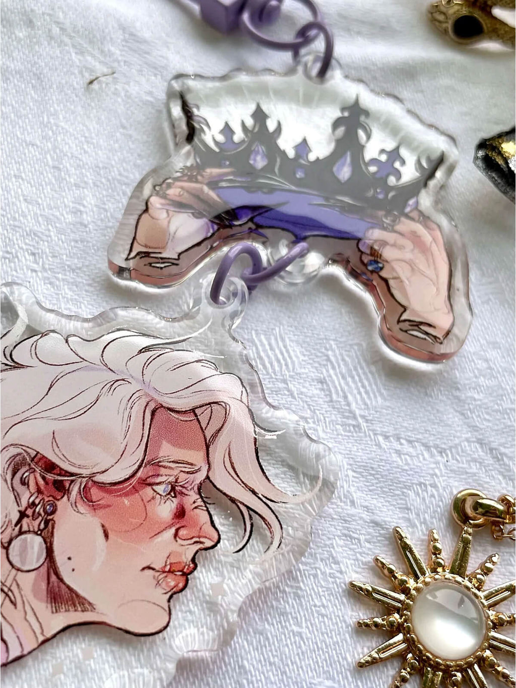 The King ✦ Acrylic Keychains