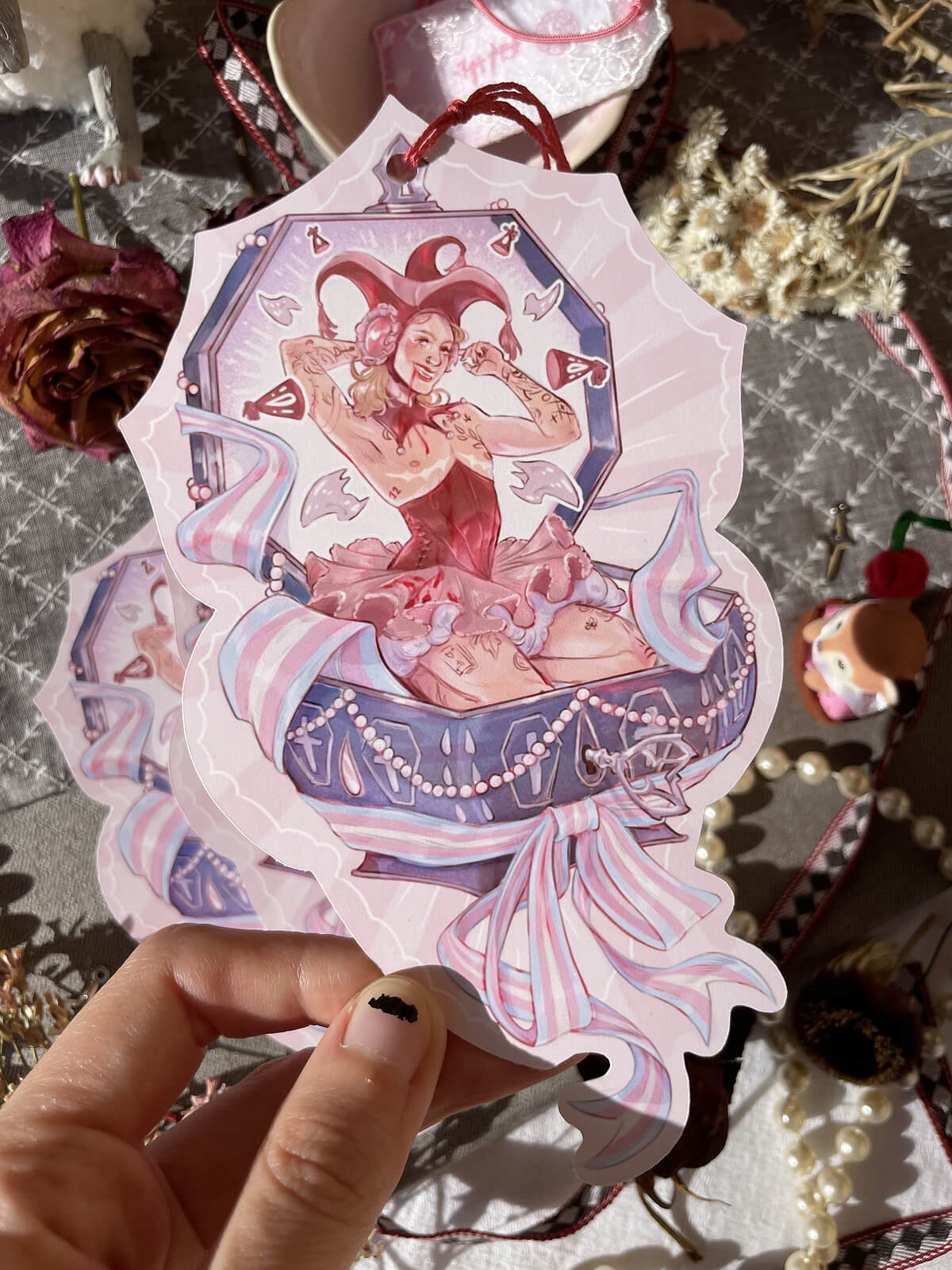Trans Jester Jax ✦ Bookmark